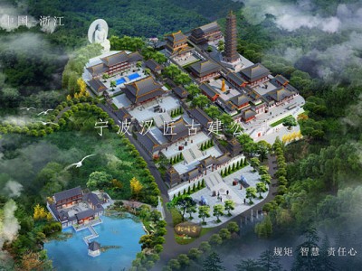 在寺院古建筑設計中感悟禪意空間與布局哲學
